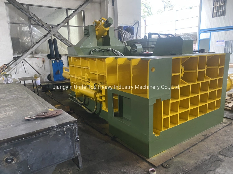 Waste Aluminum Steel Copper Waste Car Automatic Hydraulic Scrap Metal Baler Machine