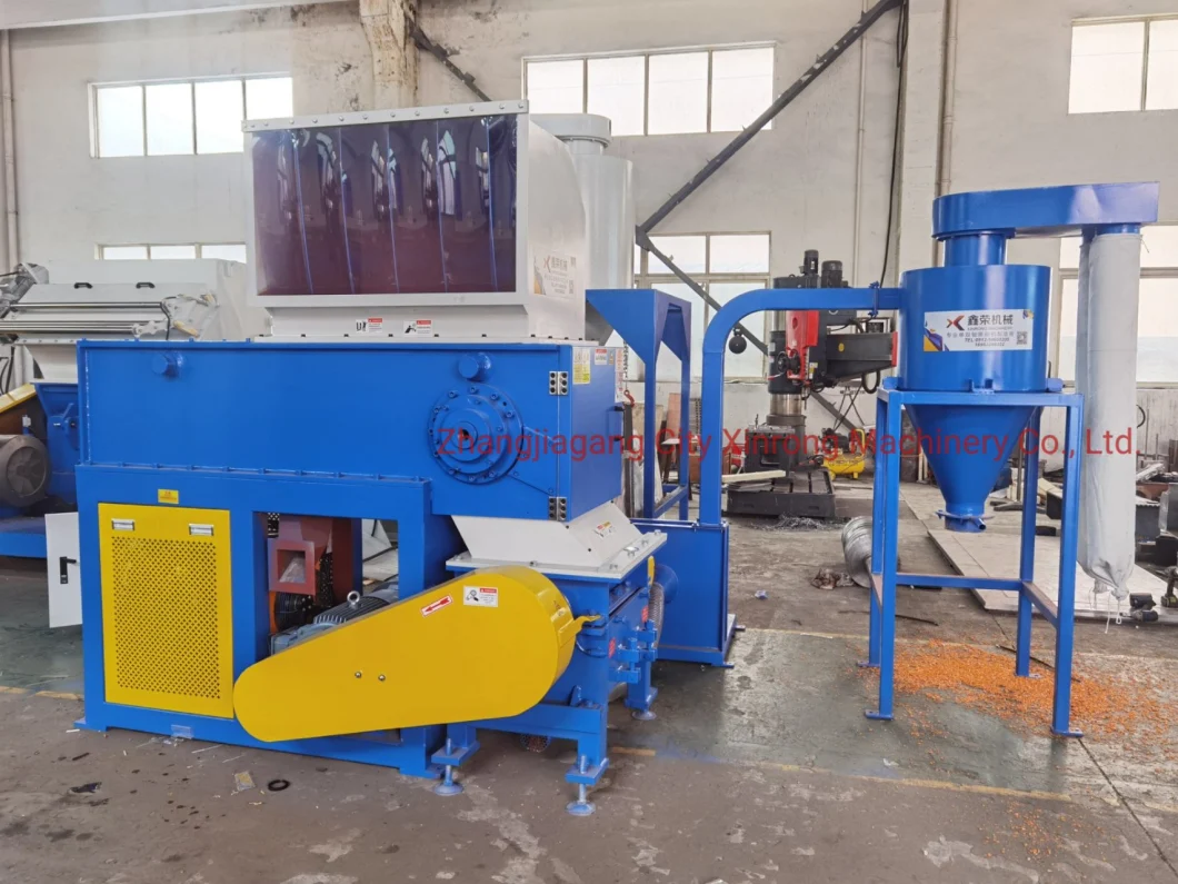 Plastic Shredder and Crusher for Waste Plastic PP/PE/PVC/TPU Blocks/Lumps/Single Shaft Shredder for Waste Plastic From Molding Machine/Pet Blocks Shredder