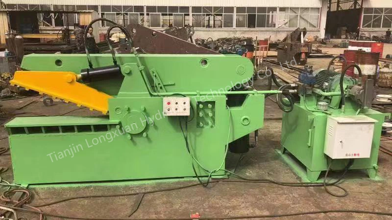 Q43-125t Crocodile Hydraulic Steel Shearing Machine/ Series Alligator Scrap Metal Shears for Sale